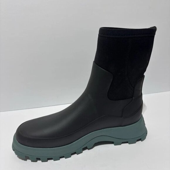 Hunter Women Hunter Women’s City Explorer Rain Boots Black/Blue, Size 11 M